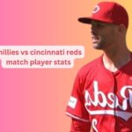 phillies vs cincinnati reds match player stats