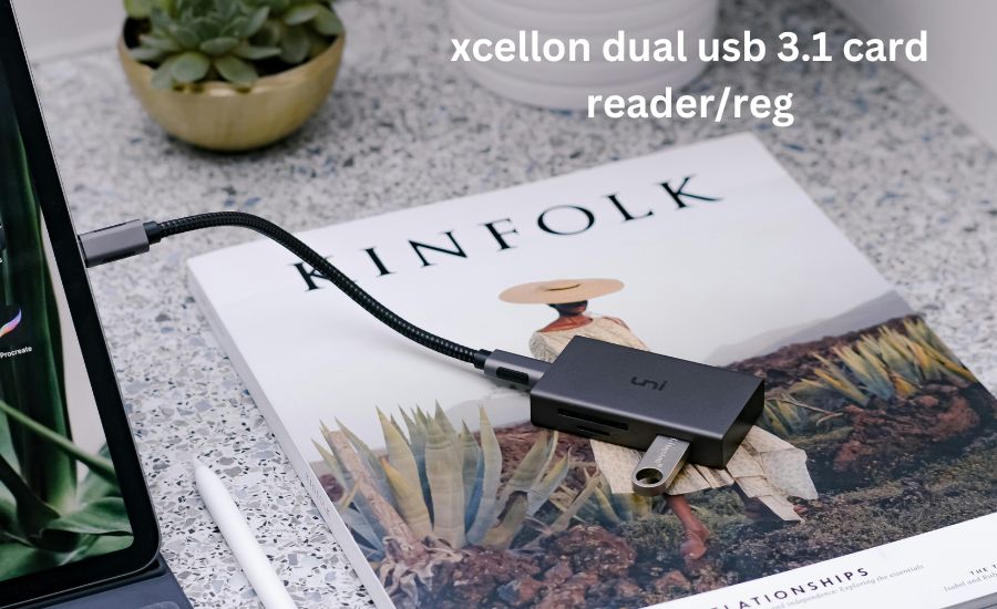 xcellon dual usb 3.1 card reader/reg