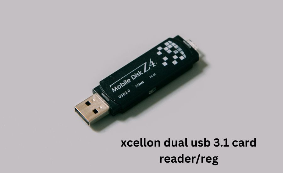 xcellon dual usb 3.1 card reader/reg