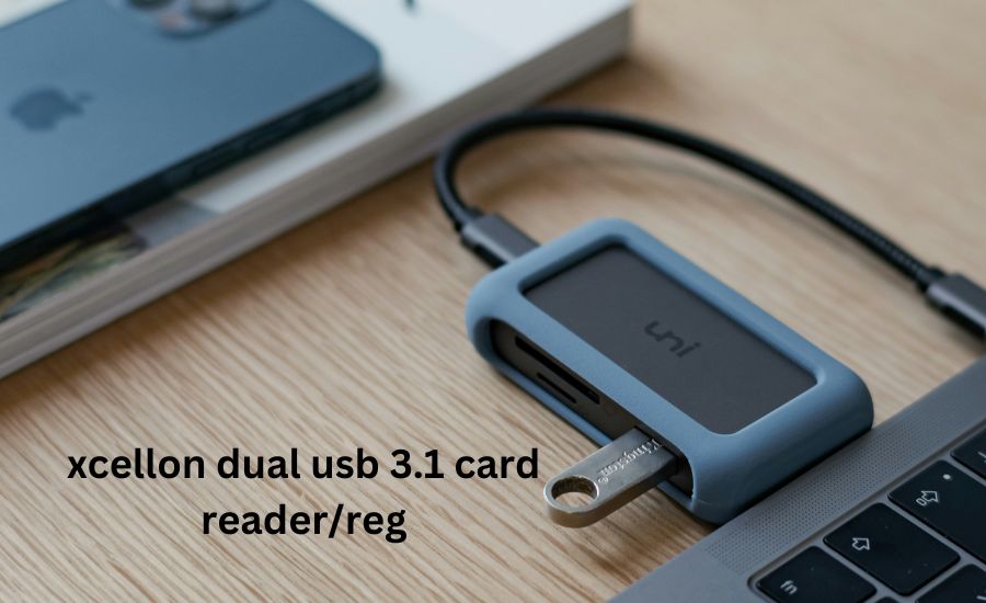 xcellon dual usb 3.1 card reader/reg