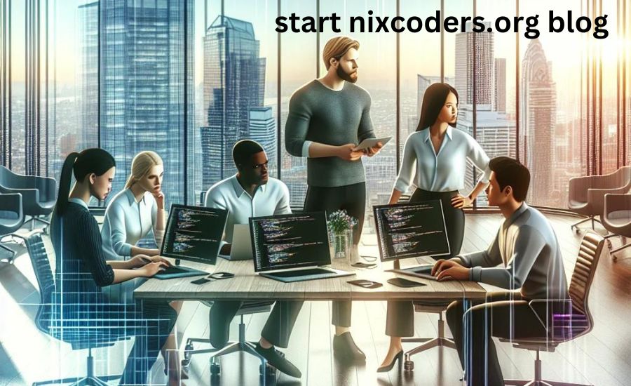 start nixcoders.org blog