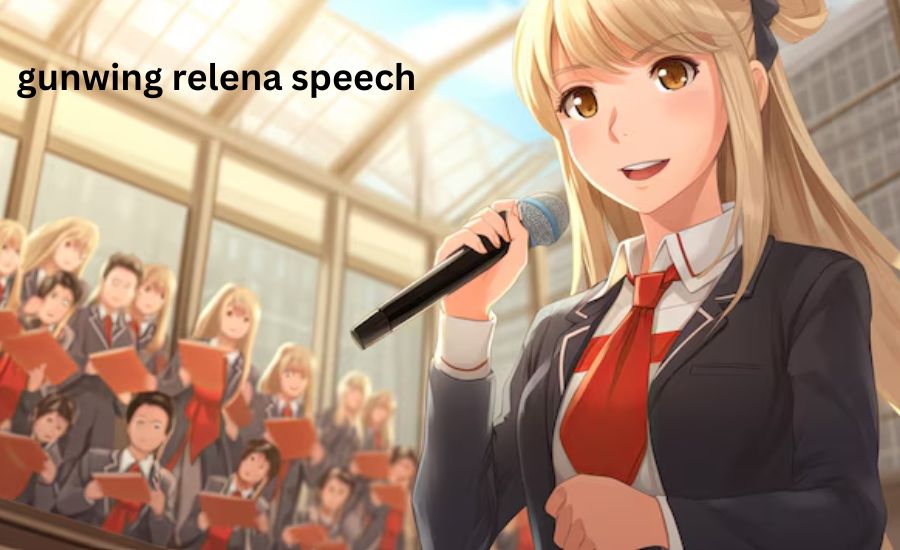 gunwing relena speech