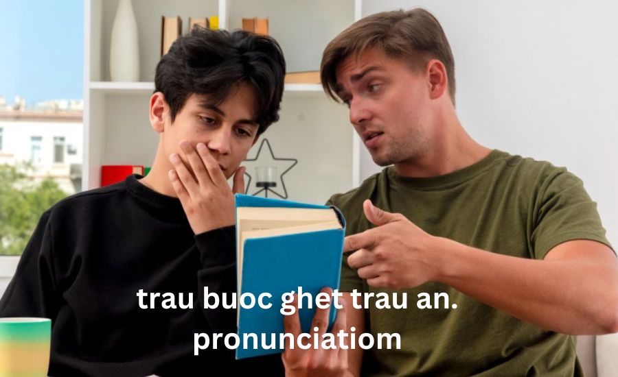 trau buoc ghet trau an. pronunciatiom