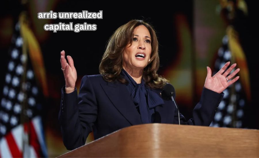 kamala harris unrealized capital gains